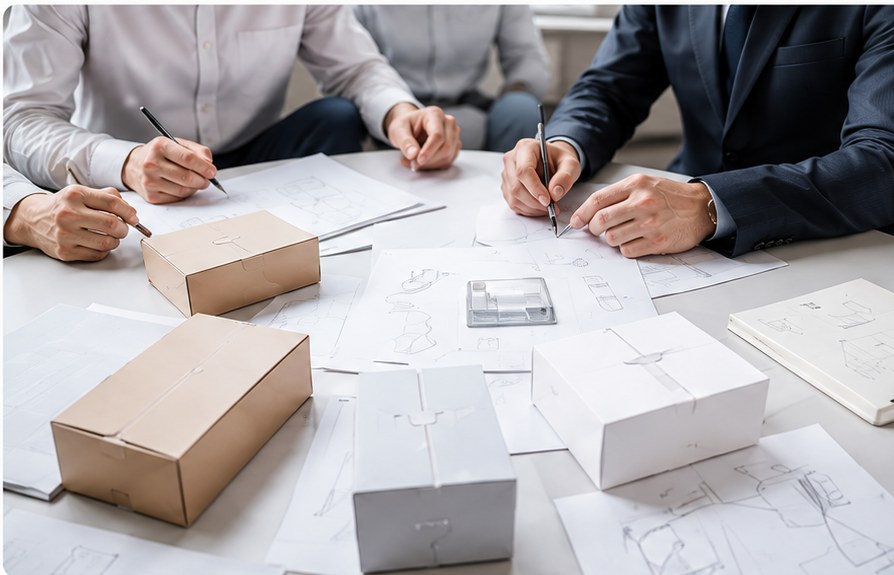Packaging structure design and prototyping