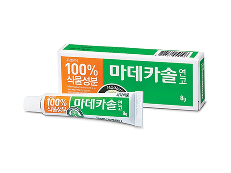Madecassol ointment carton produced for Dongkook Pharmaceutical